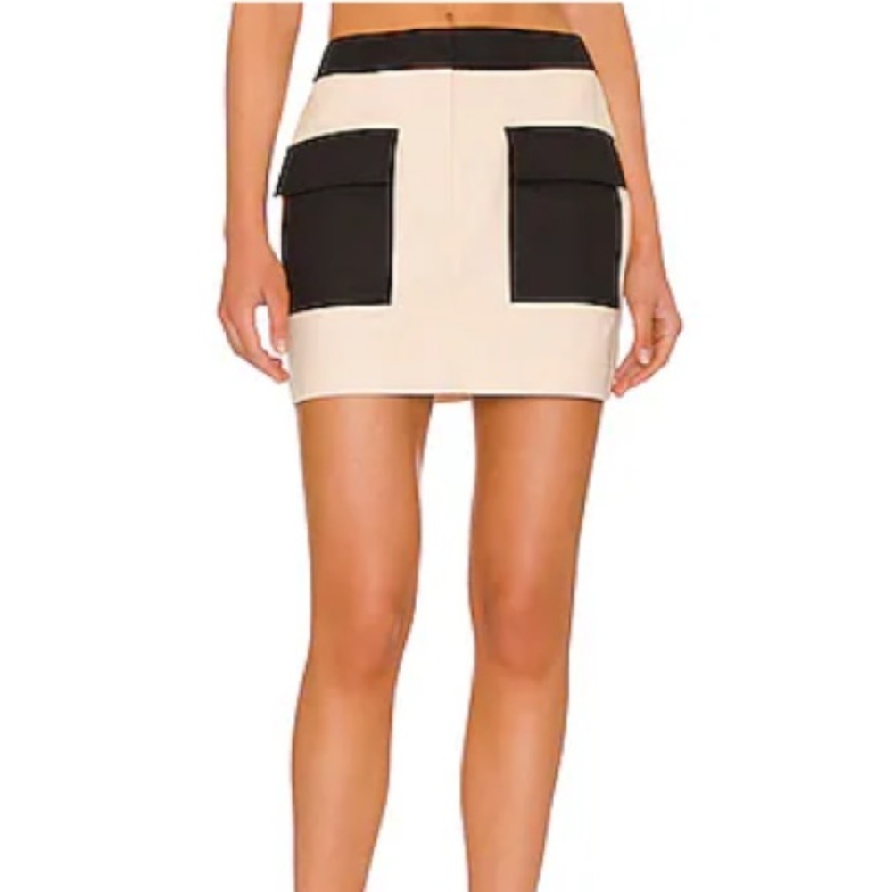 Bryce Skirt in Black & Ecru HANSEN + GRETEL (18)
